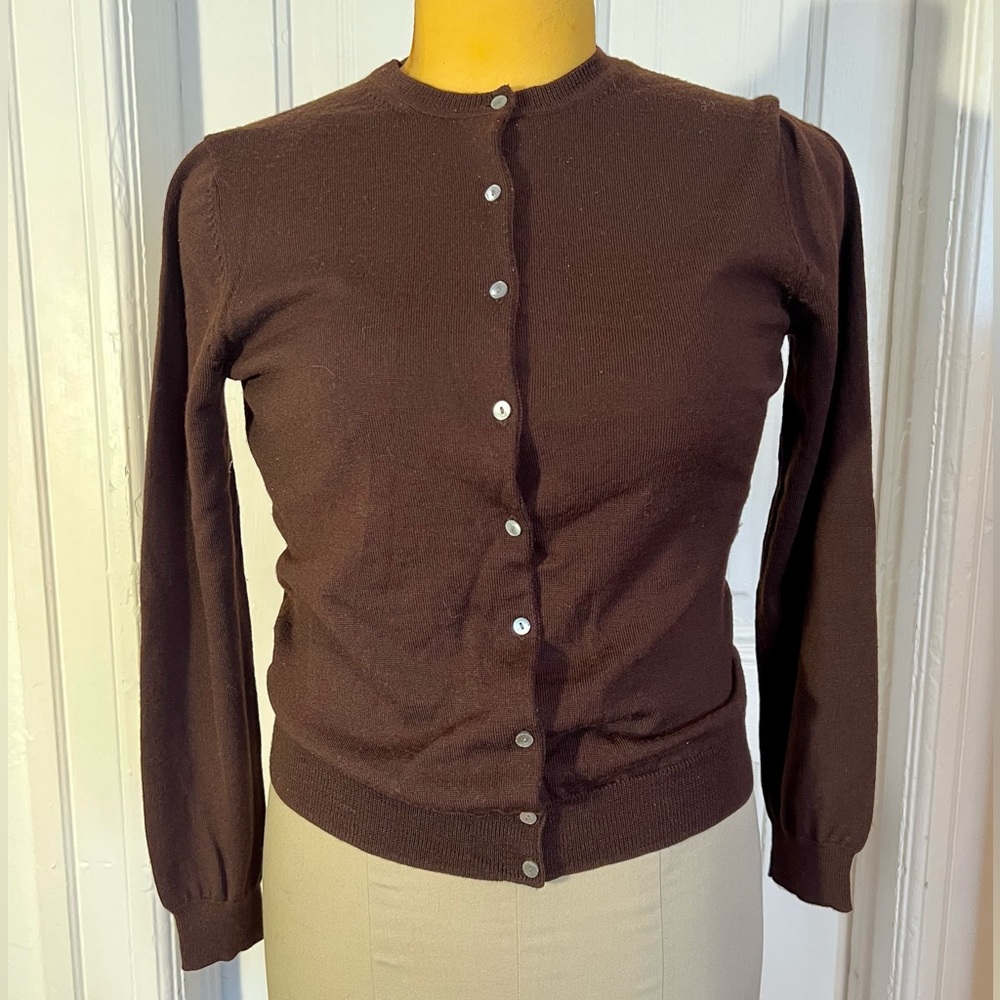 Brooks Brothers “346” Merino Cardigan